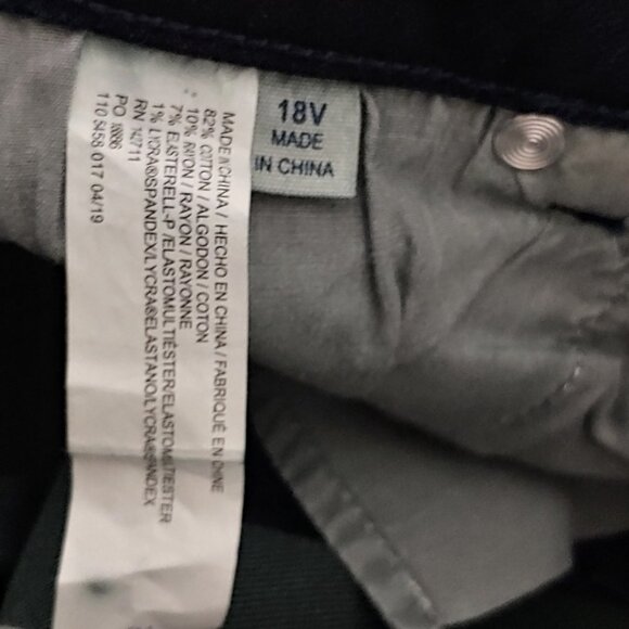 Eloquii skinny stretch jean Plus Size 18V (Viola Fit) - Picture 4 of 6